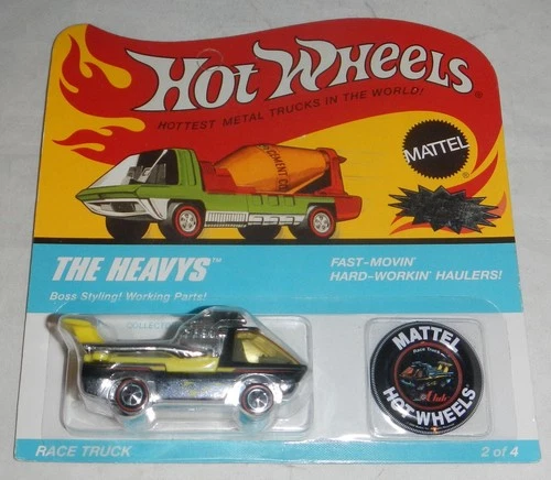 Hot Wheels The Heavys Diecast Race Truck Redline Club RLC 0739/4560 Rewards Car