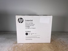 HP LASERJET CE390JC BLACK TONER CARTRIDGE - NEW-SEALED BOX 