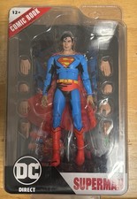 McFarlane DC DIRECT Superman '78 - Page Punchers 7 Figure w Comic Book...NEW