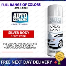Auto Spray Paint Black White Silver Red Blue Purple Primer Matt Gloss 250ml