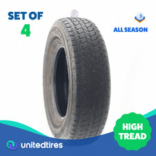 Set Of 4 Used 25575r17 Bridgestone Dueler At Rh-s 115t - 8-9.532 Set Of 4 Used 25575r17 Bridgestone Dueler At Rh-s 115t - 8-9.532