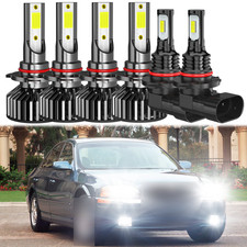 For Lincoln Ls 2000-2002 White Led Headlight Fog Bulbs Kit 6x Super Bright For Lincoln Ls 2000-2002 White Led Headlight Fog Bulbs Kit 6x Super Bright