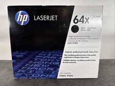 Genuine HP 64X CC364X Black OEM High Yield Toner LaserJet Cartridge New Sealed