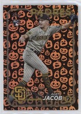 2024 Topps Update Jack-O'-Lantern Foil Alek Jacob #US66 1bz3