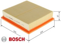 Bosch F026400780 Luftfilter Luftfiltereinsatz FüR Toyota FüR Lexus
