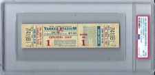 1981 Opening Day Yankees Windfield 1ST GM  Murcer Grand Slam HR Full Ticket PSA