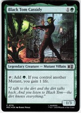 MAGIC MTG BLACK TOM CASSIDY 715 COMMANDER: MARVEL SUPER HEROES FOIL