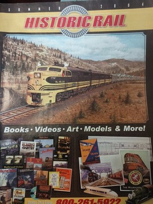 Historische Eisenbahn Sommer 2004 Katalog mit Büchern Modelle Videos Q13