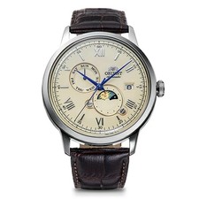 Orient Bambino SUN MOON RN-AK0803Y Automatic Mechanical Men's Watch in Box New
