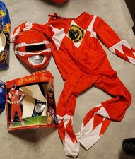 Costume Red Vintage Med 7-10 Power Ranger Jason See Other Listings For Blue 