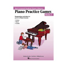 Piano Practice Games Book 2 Hal Leonard Student Piano Library