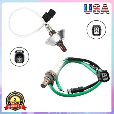 For Honda Fit Insight 1.5L L4/1.3L L4 Set of 2 Upstream+Down Sensor 36531RE0003