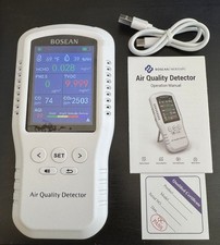 Bosean 8-in-1 Indoor Air Quality Monitor Model T-z01 Pro Bosean 8-in-1 Indoor Air Quality Monitor Model T-z01 Pro