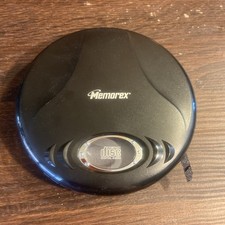 Memorex Compact Disc Personal CD Player MD6451R-BLK Tested Working