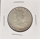 1948-D Ben Franklin SILVER Half Dollar USA Collector Coin Semi Key Date