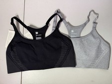  2 All in motion Women's Sport bra High support Seamless Bonded Size M