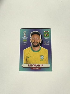 Panini WM 2022 Qatar - Sticker BRA17  - Neymar Jr
