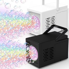 10 Hole Fully Automatic Bubble Blowing Handheld Electric Bubble Machine ToyBlack