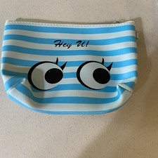 Small Fun Cute Toiletry Beach Bags for Makeup Items Beauty Organizer with Zipper