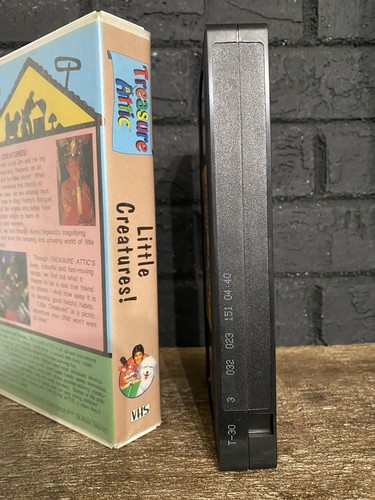 Treasure Attic, Little Creatures 1992 HTF Video Tape OOP VHS Animation Scarce - Picture 13 of 16
