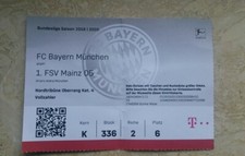 Used Sammler Ticket FC Bayern
