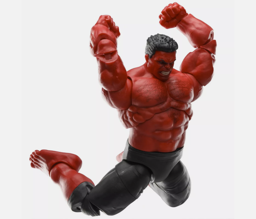 Marvel Legends Red Hulk 9" Deluxe Action Figure | Captain America Brave New Gift - Picture 4 of 5