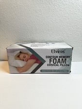 Elviros Cervical Memory Foam Pillow, Contour Pillow for Neck and Shoulder Pain