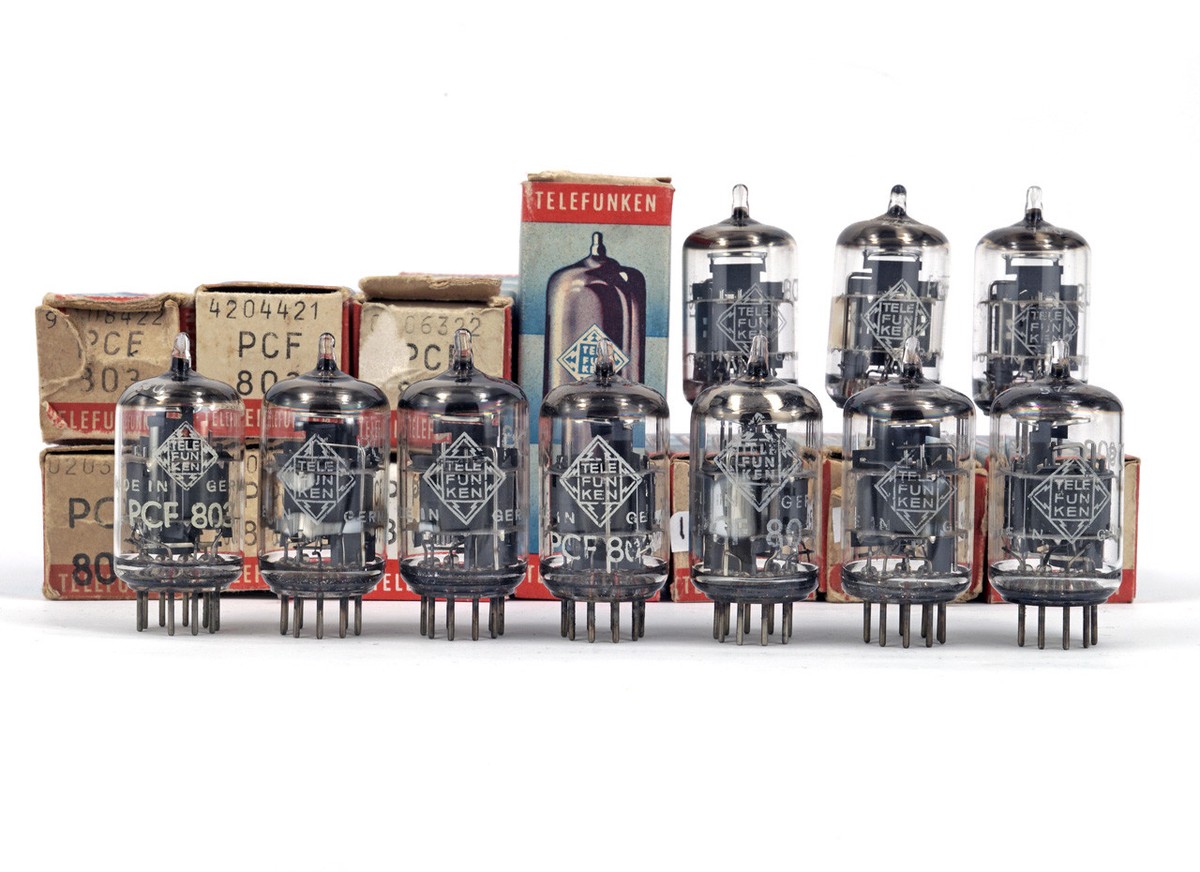 TELEFUNKEN CC 803 S 真空管 2本セット Yahoo!オークション -「telefunken 803s」の落札相場・落札価格