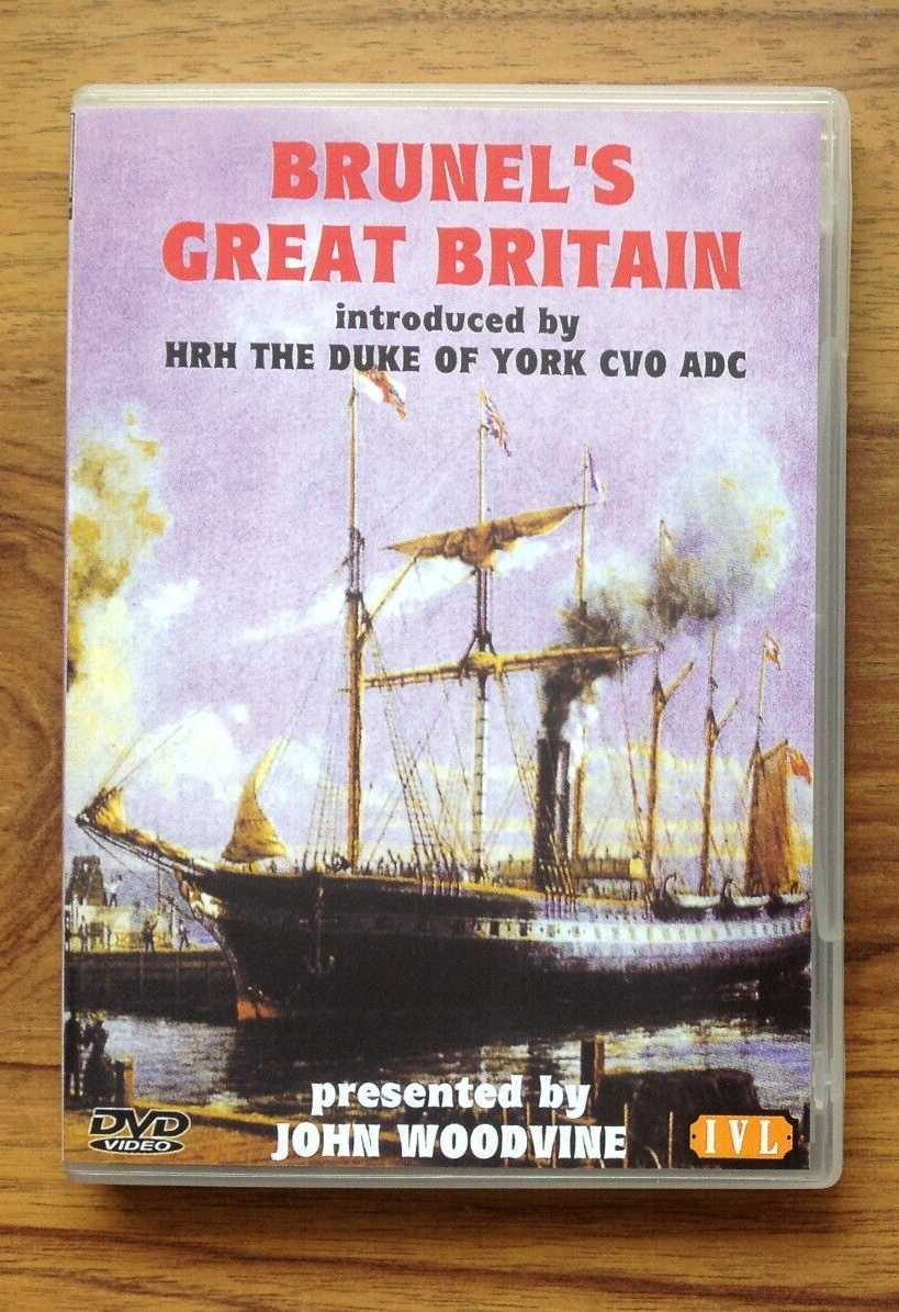 Brunel's Great Britain 2001 DVD . Free UK Postage