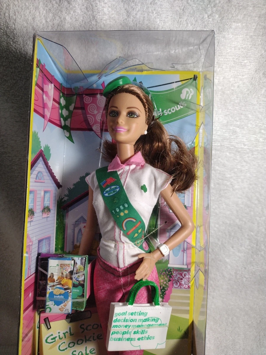 Girl sales scout barbie