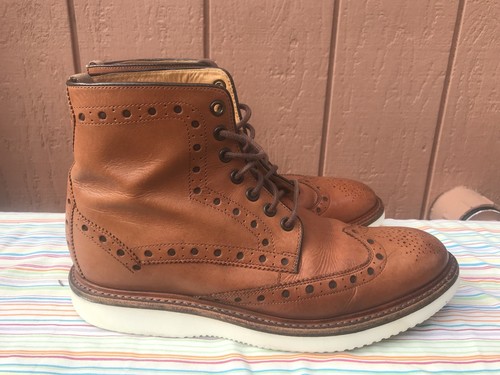Leather Boots Mens Size US 9 UK 