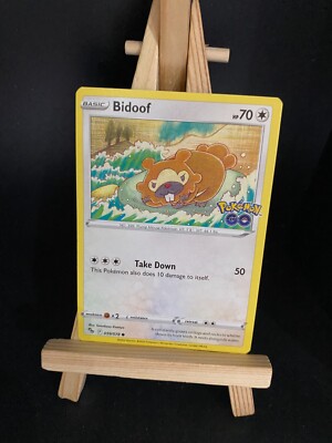 Bidoof 059/078 Pokemon Karte TCG aus Pokemon GO EN (Bidiza)