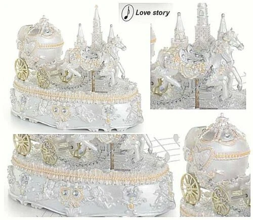 Antike Karussell-Spieluhren