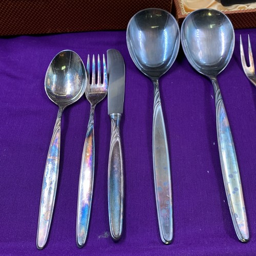 WMF Rom 54 Teilig , versilbert 90er Silberauflage Im Originalkasten - Bild 5 von 11