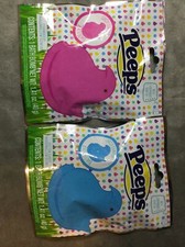 2 Pack Peeps Chick Shaped Bath Bombs Scented Gift set.