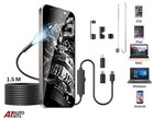 1080P Endoscope Inspection Camera Borescope Snake 1.5M For IOS iPhone / Android