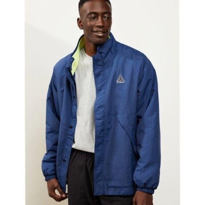 HUF Mens Simon Sherpa-Lined Jacket Size L