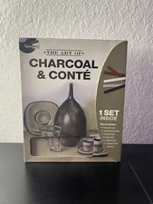 SpiceBox Art Studio: Drawing with Charcoal & Conté, 21853 - - Toy - Good