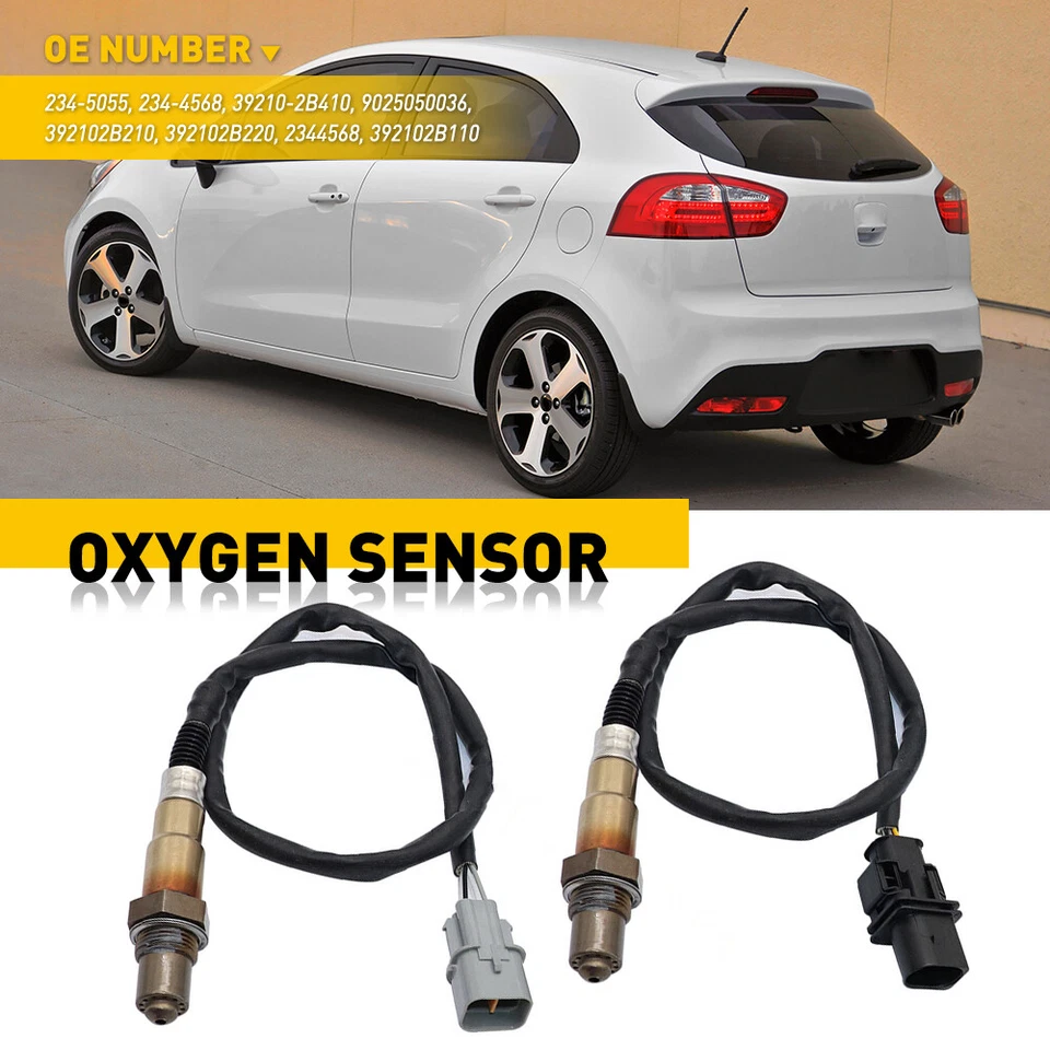 Upstream+Down Oxygen O2 Sensor For Hyundai Accent 2012-2018 Kia Rio Soul 1.6L EV - Imagem 2 de 4