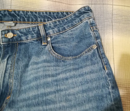 2 JEANS H&M, WIDE HIGH CROPPED, SLIM STRAIGHT ANKLE, NUOVA COLLEZIONE, PERFETTI! - Foto 9 di 12