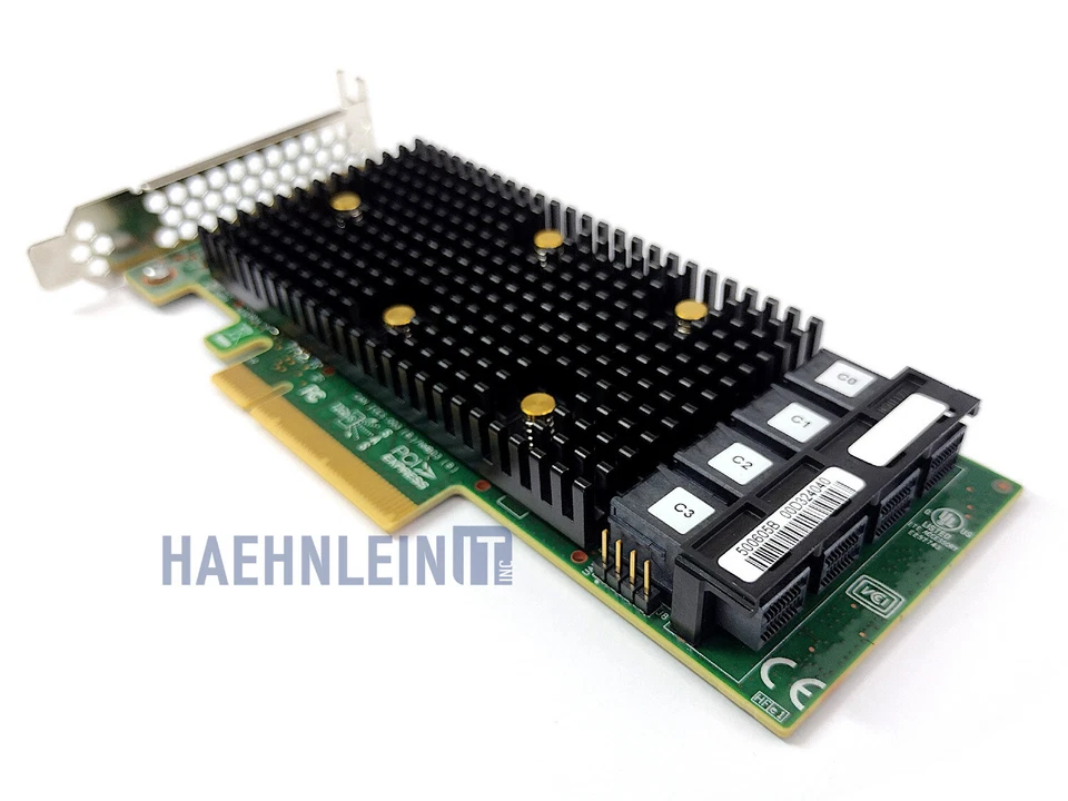 Lenovo 430-16i / Broadcom LSI 9400-16i SATA / SAS HBA Controller 12Gb IT-Mode - Image 4 of 4