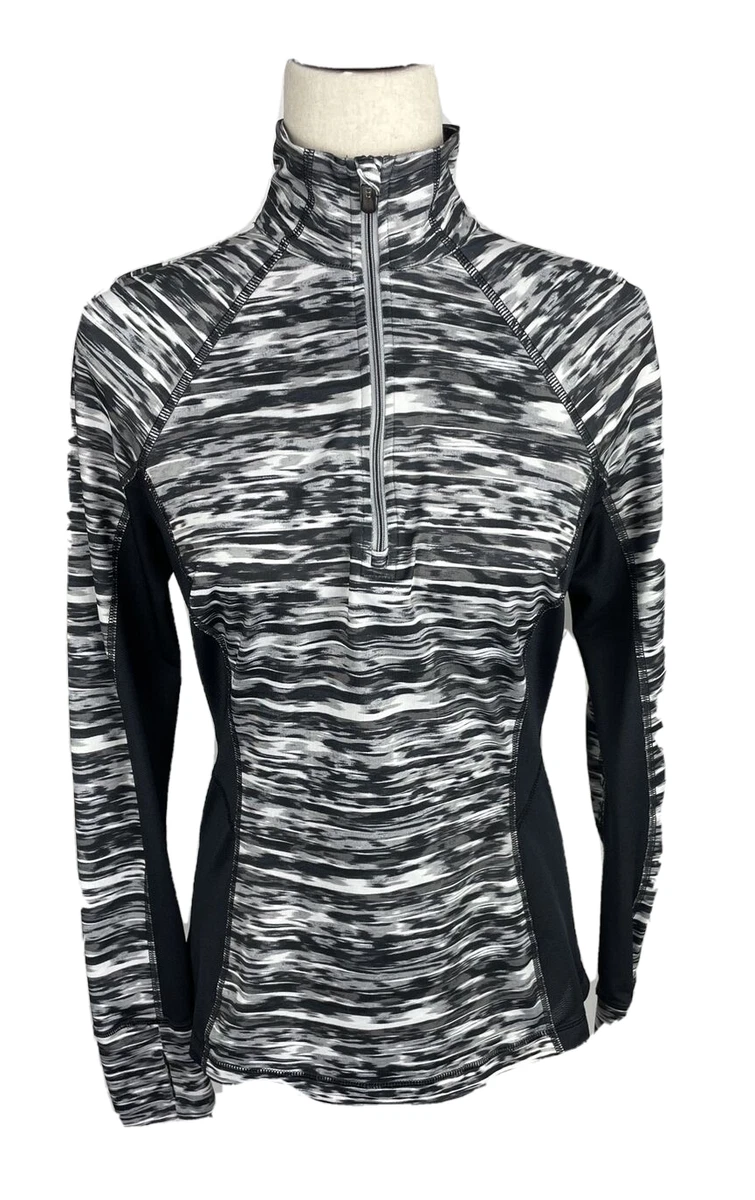 Tek Gear Drytek Women's Black/Gray/White Jacket - Size Small - Chest 32