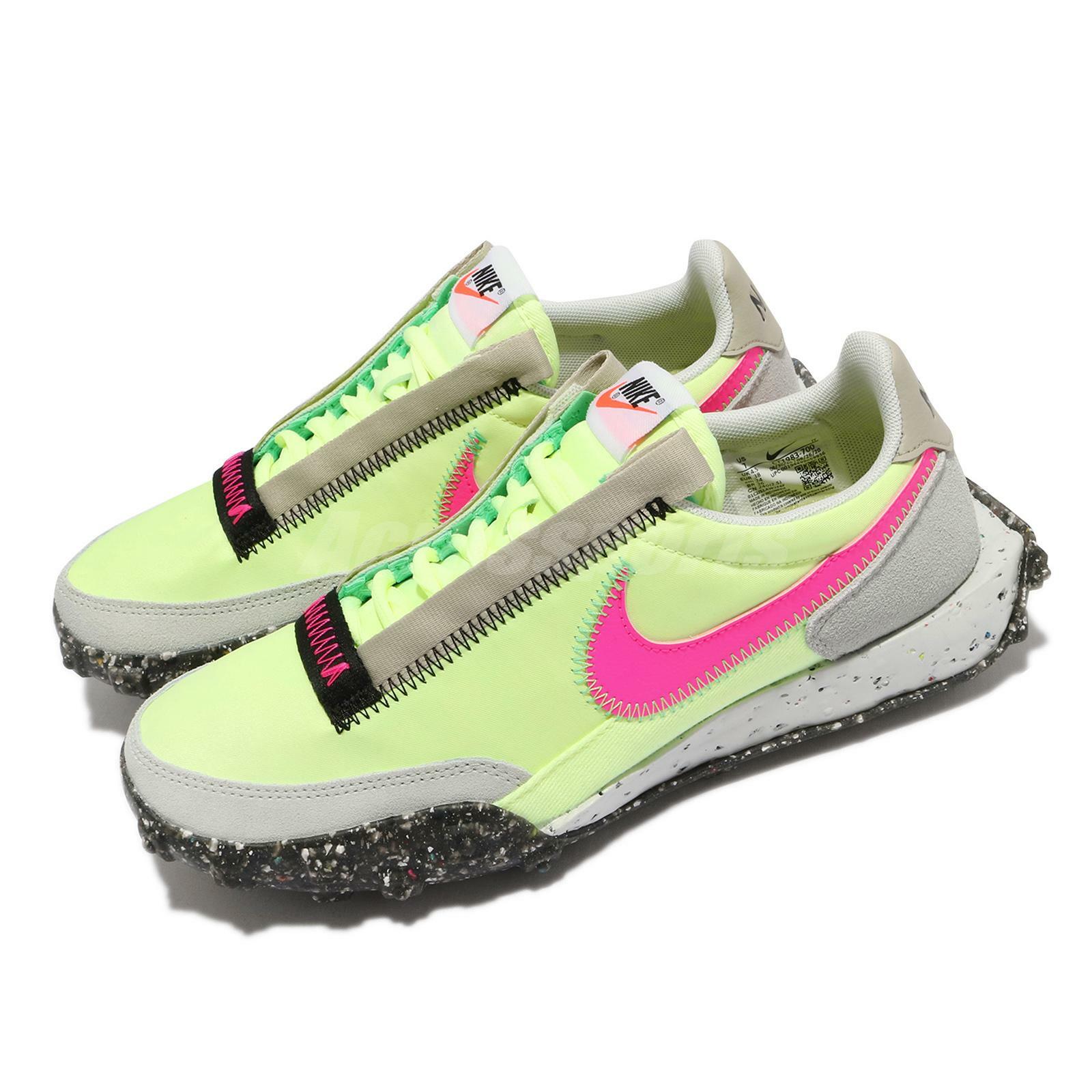Nike Waffle Racer Crater Barely Volt 