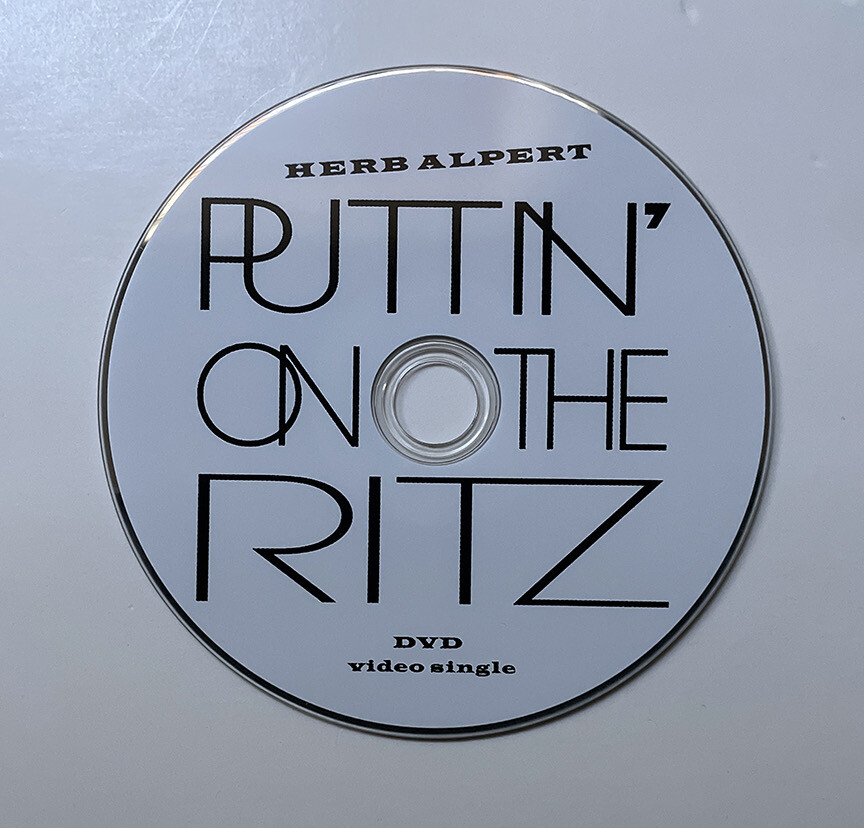 Herb Alpert Puttin' On The Ritz Promo DVD Video Single Steppin' Out eBay