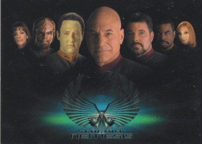STAR TREK NEMESIS BASE / BASIC KARTEN 1 BIS 72 von RITTENHOUSE AUSSUCHEN