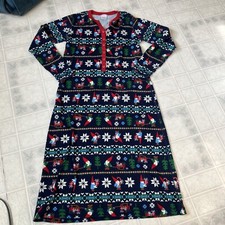Hanna Andersson Gnome Sweet Gnome Cotton Knit Nightshirt Women's Size XS