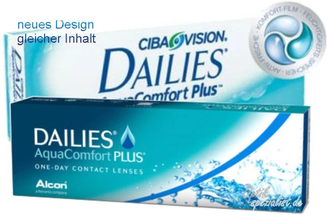 DAILIES AquaComfort Plus 2 x 30 Box Kontaktlinsen Alcon Portofrei OVP