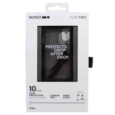 Tech21 Pure Carbon Series Rugged Slim Case For Palm Phone - Smoke