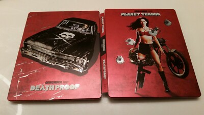 グラインドハウス スチールブック Grindhouse Planet Terror Death Proof Debossed STEELBOOK (Blu