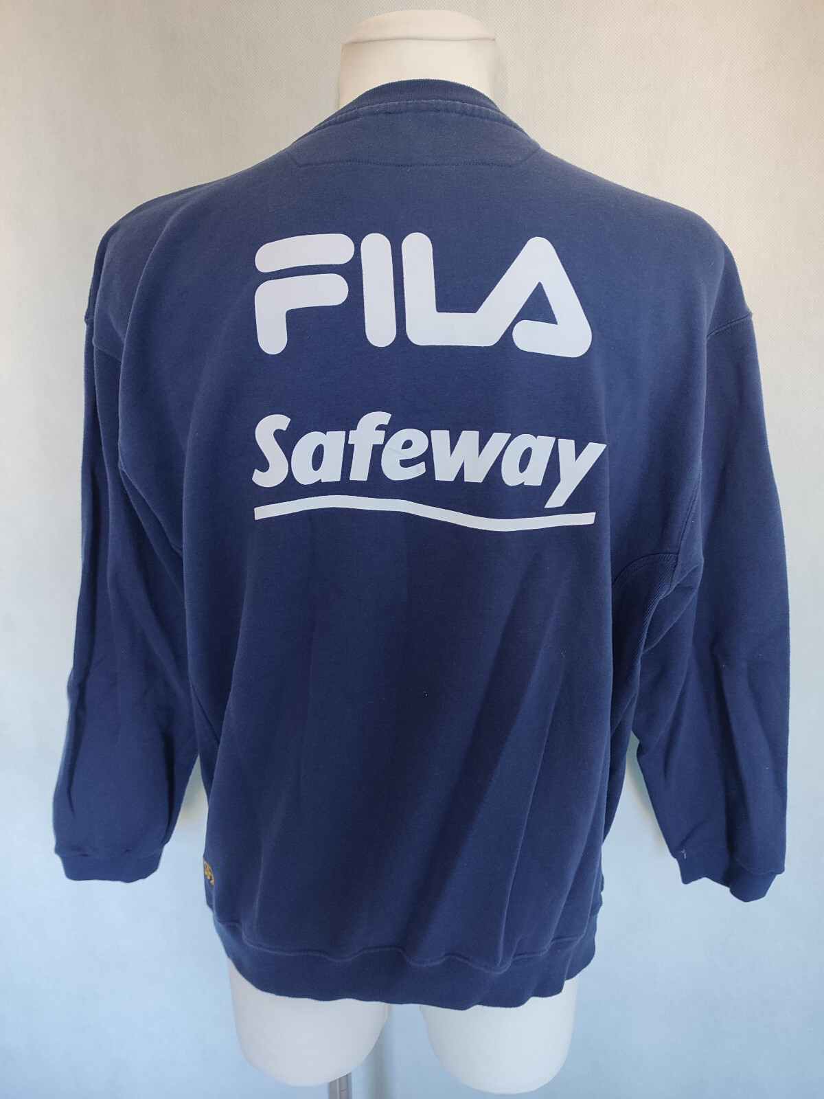 Felpa maglione scozzese fila felpa con cappuccio home football taglia XL XXL